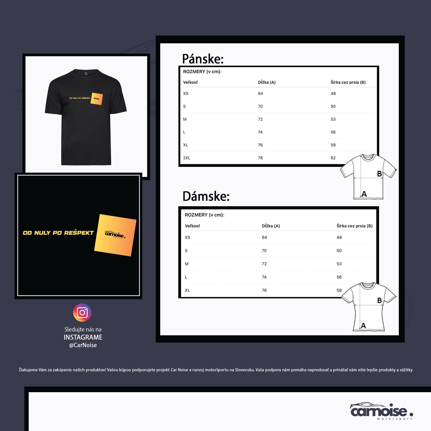 CarNoise Tričko Od Nuly